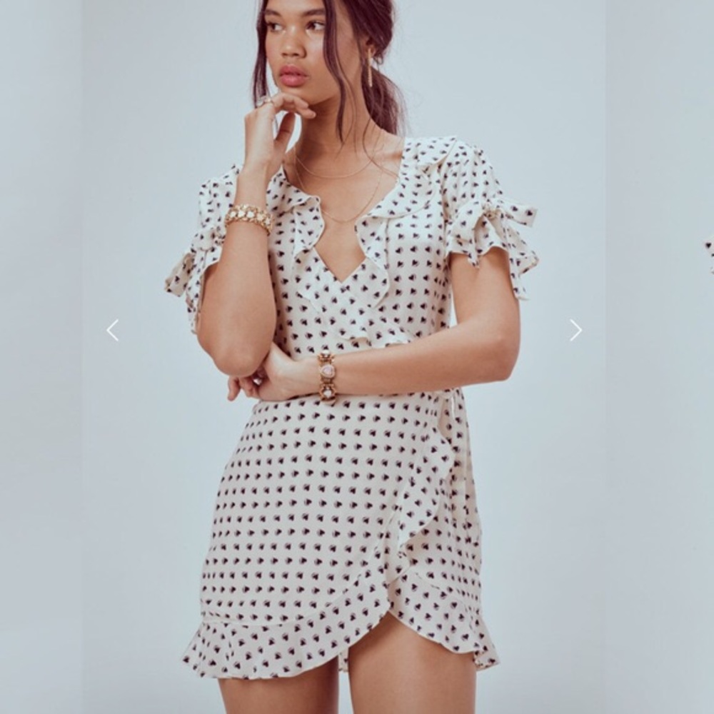 For Love And Lemons Wrap Dress